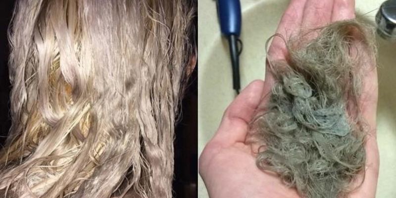 Sai lầm thường mắc phải khi dưỡng tóc là nhuộm, tẩy tóc quá thường xuyên